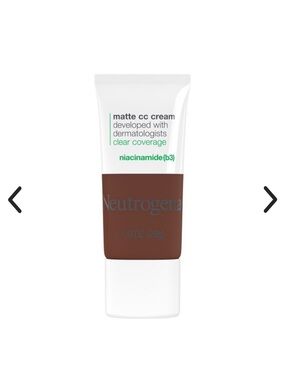 🆕 Neutrogena Flawless Matte CC Cream - clear coverage - Sienna 10.0